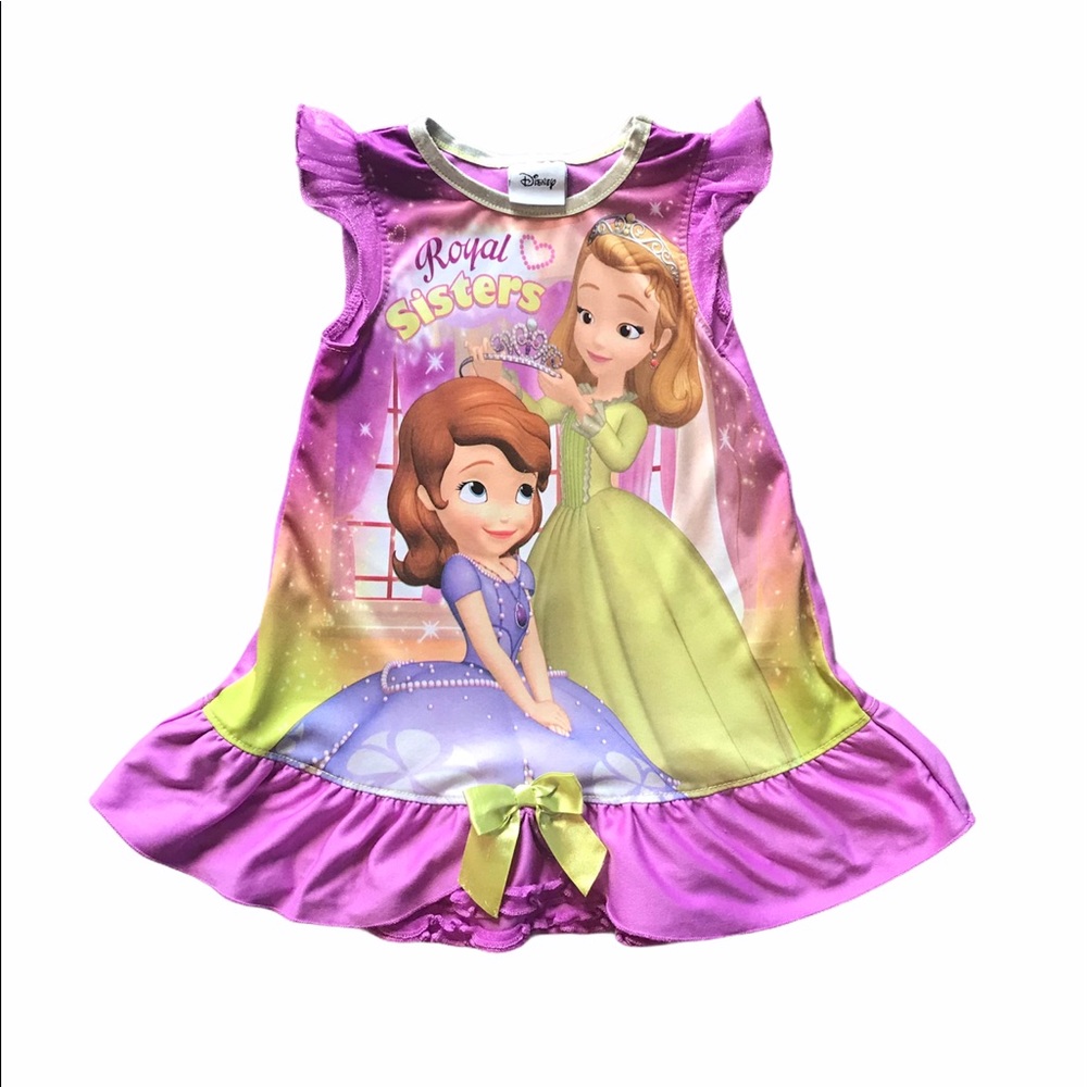 Disney girls princess night gown. Size 2T.